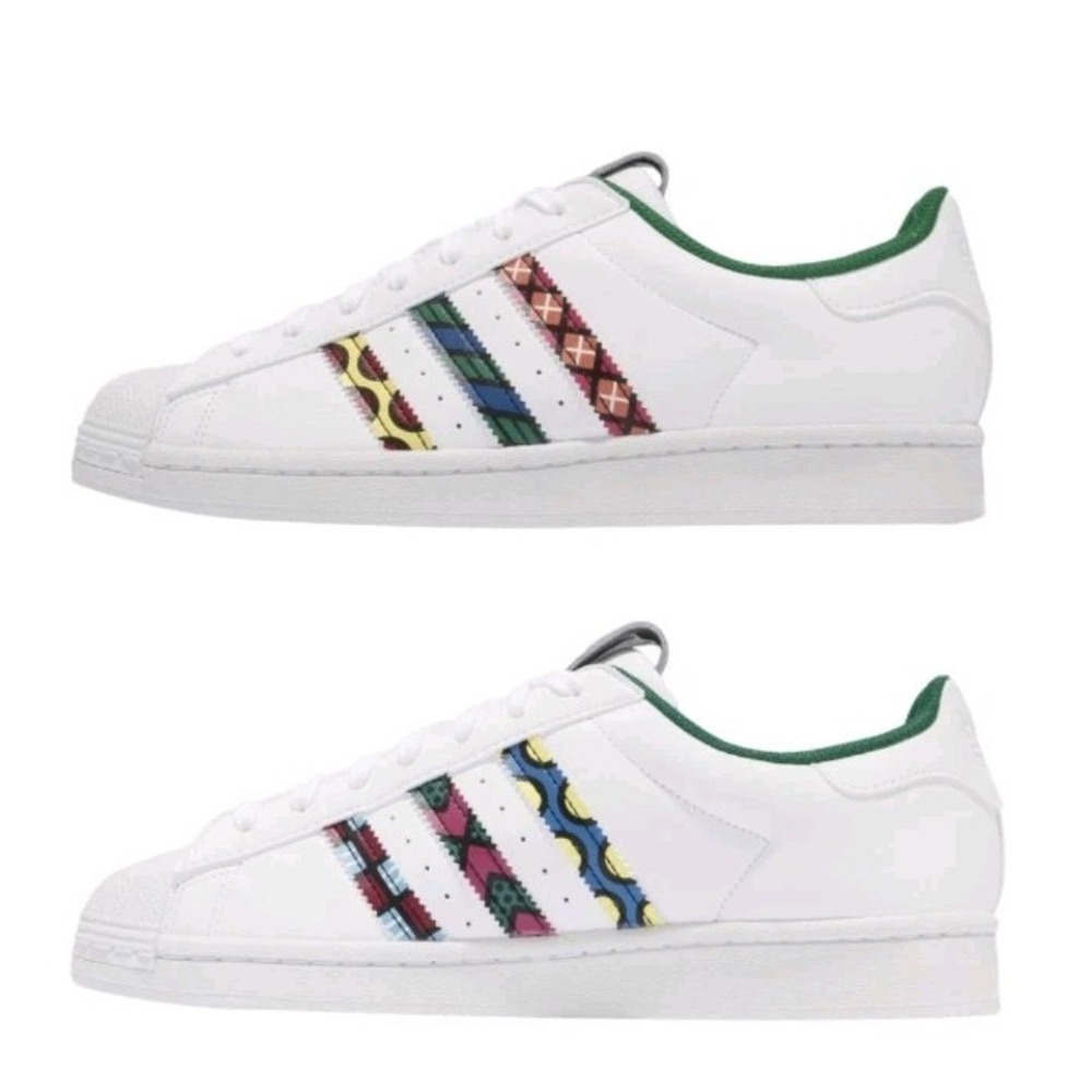 ADIDAS Originals Superstar Craig & Karl Primegreen Shoes Mens Sz 8.5‎ EUC